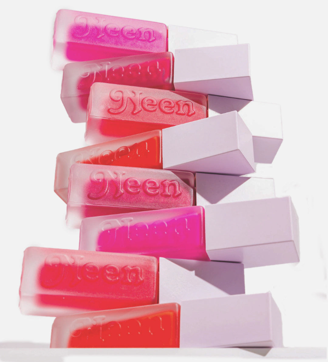 Neen Going Steady Longwear Matte Lipstick. Clean formula that is comfortable and cozy to wear. Comes in a glass vial and Sulapac injection molded cap.